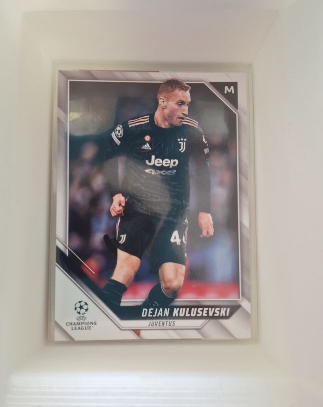 2021-22 Topps UEFA Champions League #20 Dejan Kulusevski — front