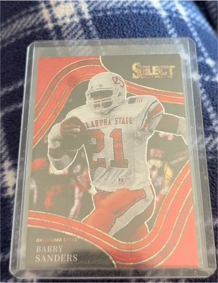 2022 Panini Select Draft Picks #137 Barry Sanders — front