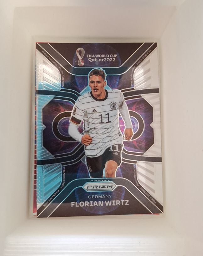 2022 Panini Prizm FIFA World Cup Qatar Phenomenon #10 Florian Wirtz — front