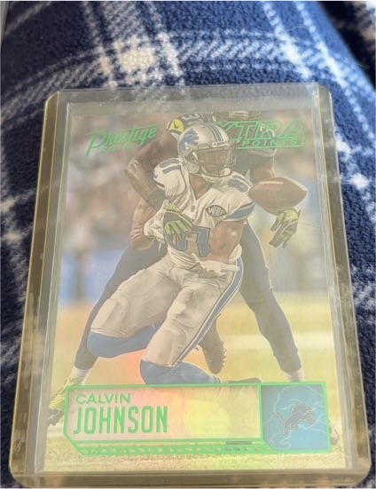 2016 Panini Prestige #66 Calvin Johnson — front