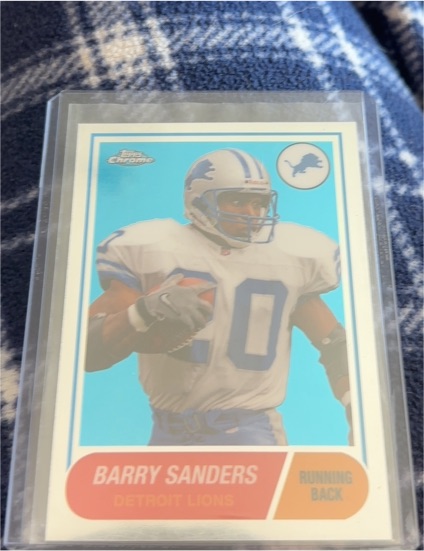 1988 Topps #329 Barry Sanders — front