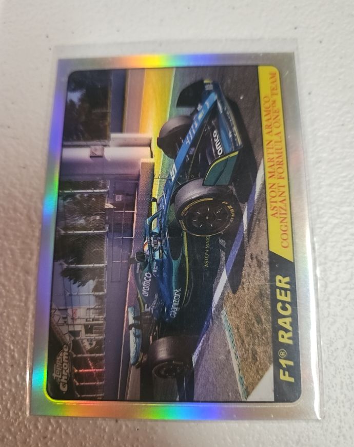 2022 Topps Chrome Formula 1 1968 Hot Rods #T68-SV Sebastian Vettel — front