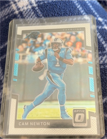 2017 Donruss Optic #100 Cam Newton — front