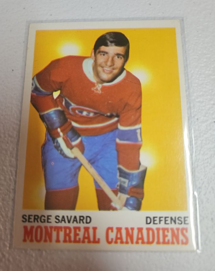1970-71 O-Pee-Chee #51 Serge Savard — front