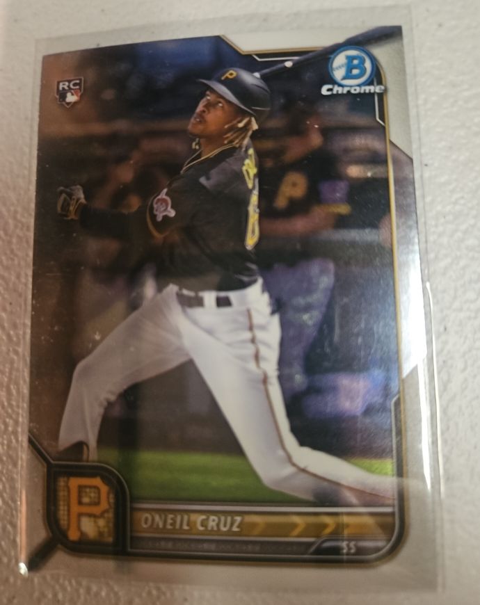 2022 Bowman Chrome #45 Oneil Cruz — front