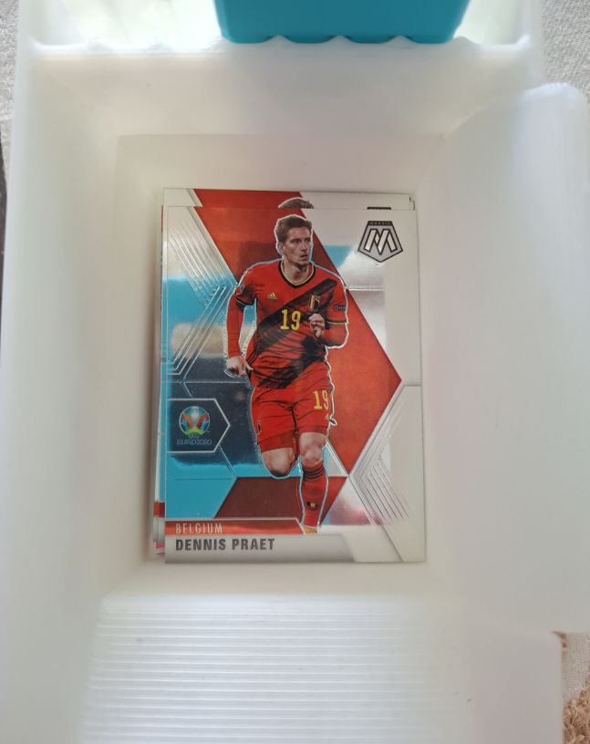 2020-21 Panini UEFA Euro Mosaic Dennis Praet — front