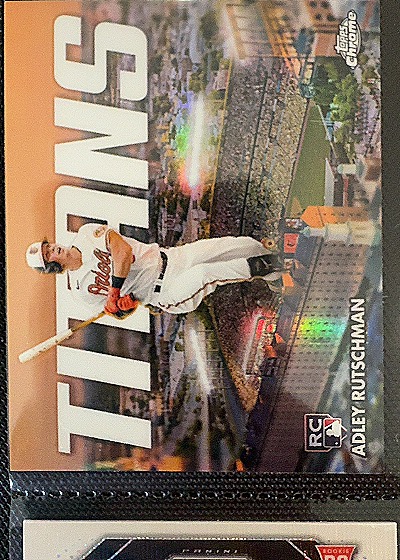2023 Topps Chrome #CT-10 Adley Rutschman Titans — front
