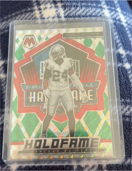 2022 Panini Mosaic #HF-3 Charles Woodson — front