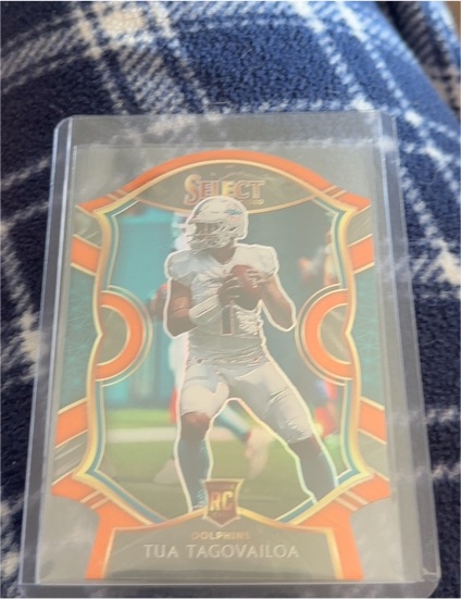 2020 Panini Select Concourse #45 Tua Tagovailoa Rookie — front