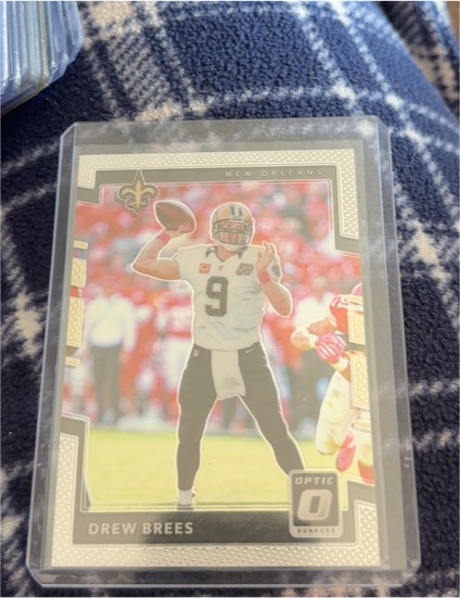 2017 Panini Donruss Optic #62 Drew Brees — front