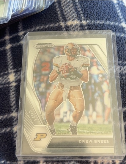 2021 Panini Prizm Draft Picks #16 Drew Brees — front