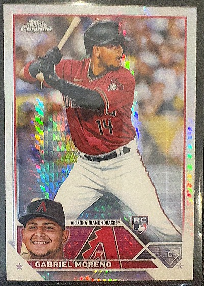 2023 Topps Chrome #189 Gabriel Moreno — front