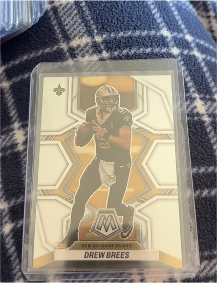 2021 Panini Mosaic #143 Drew Brees — front