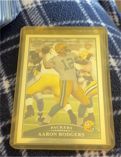 2009 Topps Chrome #TC75 Aaron Rodgers — front