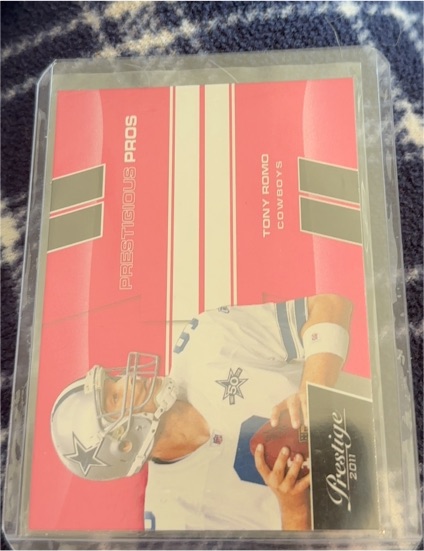 2011 Panini Prestige Prestigious Pros Red #49 Tony Romo — front