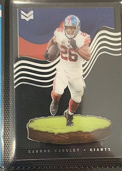 2022 Panini Chronicles #MAG-12 Saquon Barkley Magnitude — front
