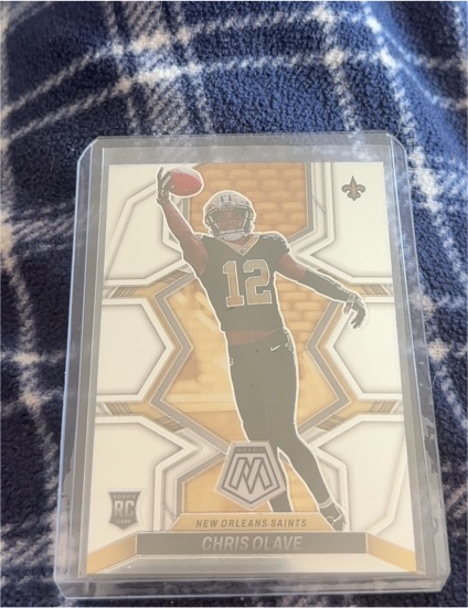 2022 Panini Mosaic #313 Chris Olave — front