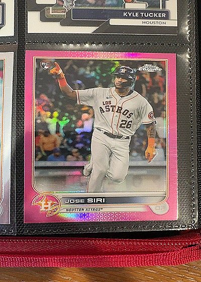 2022 Topps Chrome #204 Jose Siri — front