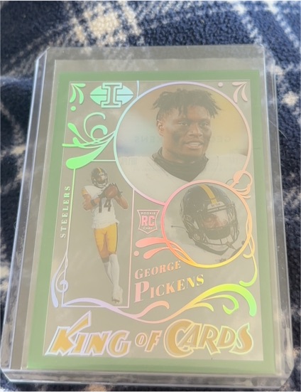 2022 Panini Illusions #KC-19 George Pickens — front