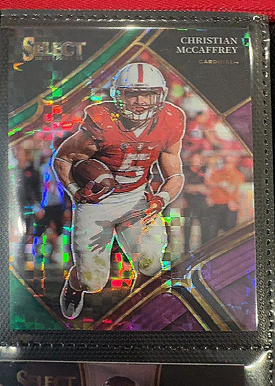 2023 Panini Select Draft Picks #141 Christian McCaffrey — front