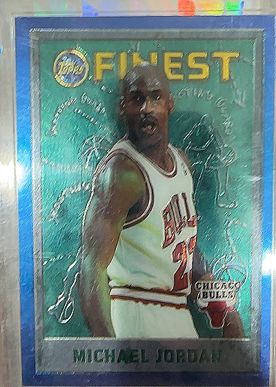 1995-96 Topps Finest #229 Michael Jordan — front