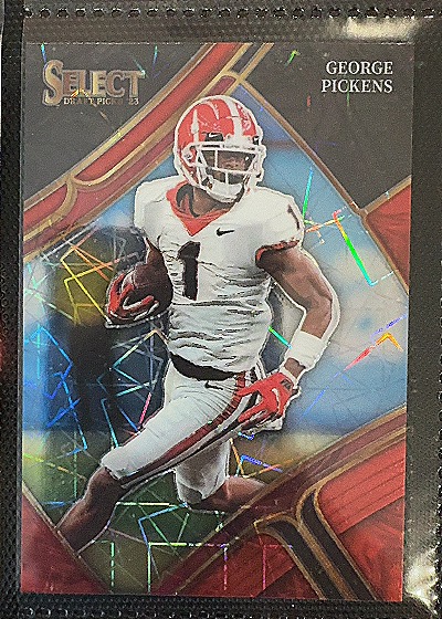 2023 Panini Select Draft Picks #167 George Pickens — front