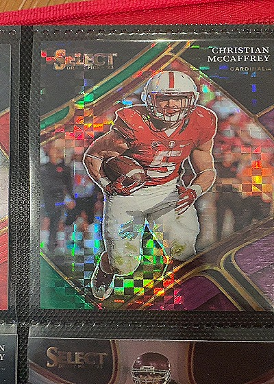 2023 Panini Select Draft Picks #161 Christian McCaffrey — front