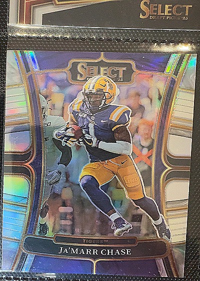 2023 Panini Select Draft Picks #55 Ja'Marr Chase — front