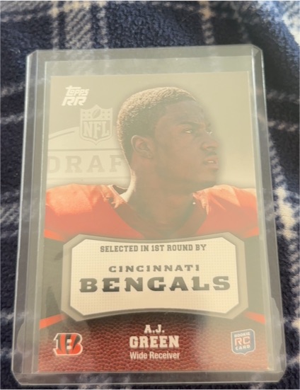 2011 Topps Rising Rookies #150 A.J. Green — front
