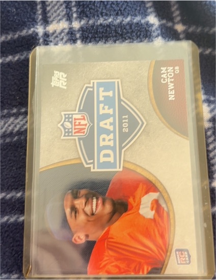 2011 Topps Rising Rookies Draft Rookies #DR-CN Cam Newton — front