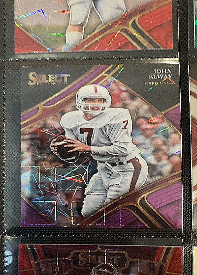 1993 Panini Select John Elway Cardinals — front