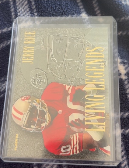 1994 Fleer Living Legends #4 Jerry Rice — front