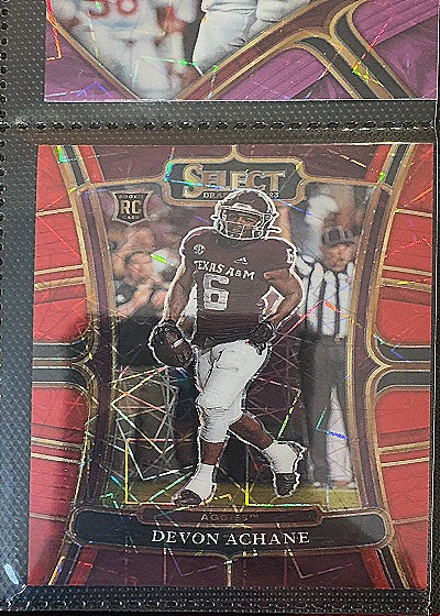 2023 Panini Select Draft Picks #20 Devon Achane — front