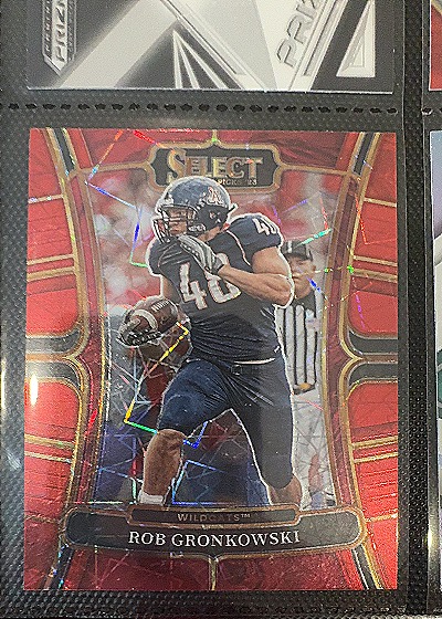 2023 Panini Select Draft Picks #77 Rob Gronkowski — front