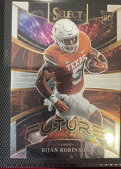 2023 Panini Select Draft Picks #FUT-8 Bijan Robinson Future Rookie — front