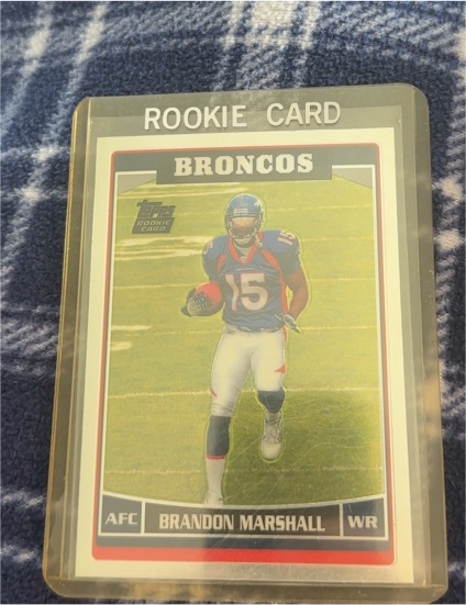 2006 Topps #385 Brandon Marshall — front
