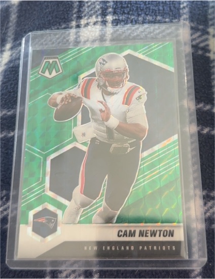 2021 Panini Mosaic #311 Cam Newton — front