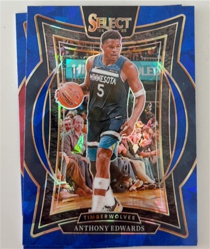 2024-25 Panini Select #23 Anthony Edwards — front