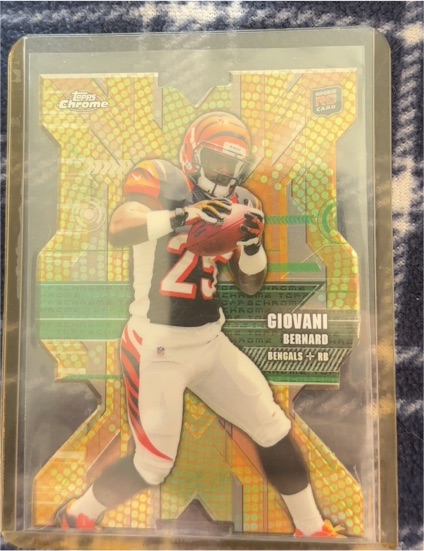 2013 Topps Chrome #RDC-GB Giovani Bernard Rookie Die Cuts Cincinnati Bengals — front