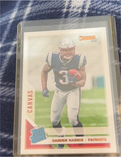 2019 Panini Donruss #309 Damien Harris — front