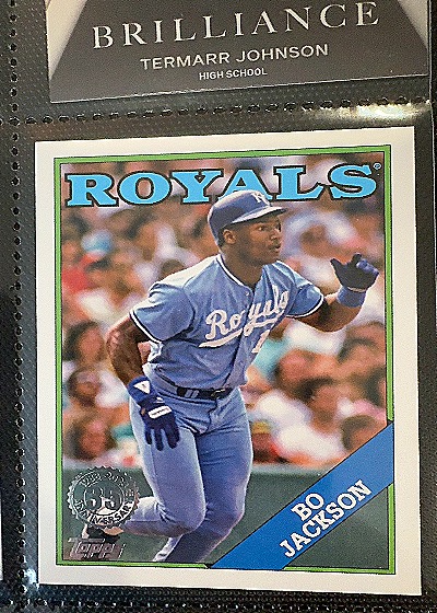 2023 Topps Series 1 1988 35th Anniversary #T88-51 Bo Jackson — front
