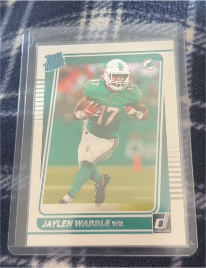 2021 Panini Donruss #263 Jaylen Waddle — front