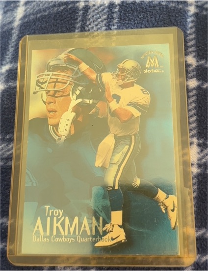 2000 Skybox Molten Metal #116 Troy Aikman — front