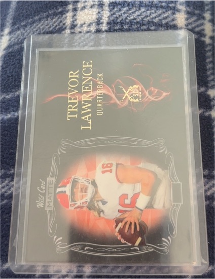 2021 Wild Card Matte #MSG-1 Trevor Lawrence — front