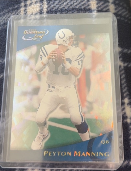 2000 Quantum Leaf #188 Peyton Manning — front