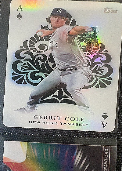 2023 Topps Series 1 - All Aces #AA-9 Gerrit Cole — front