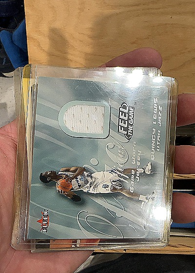 2000 Fleer Feel the Game #FEEL Quincy Lewis — front