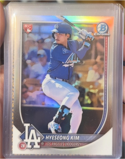 2025 Bowman Chrome #2 Hyeseong Kim — front