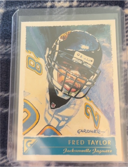 2001 Topps Gallery #19 Fred Taylor — front