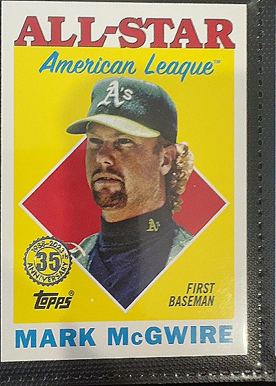 2023 Topps 1988 All-Star #88AS-33 Mark McGwire — front